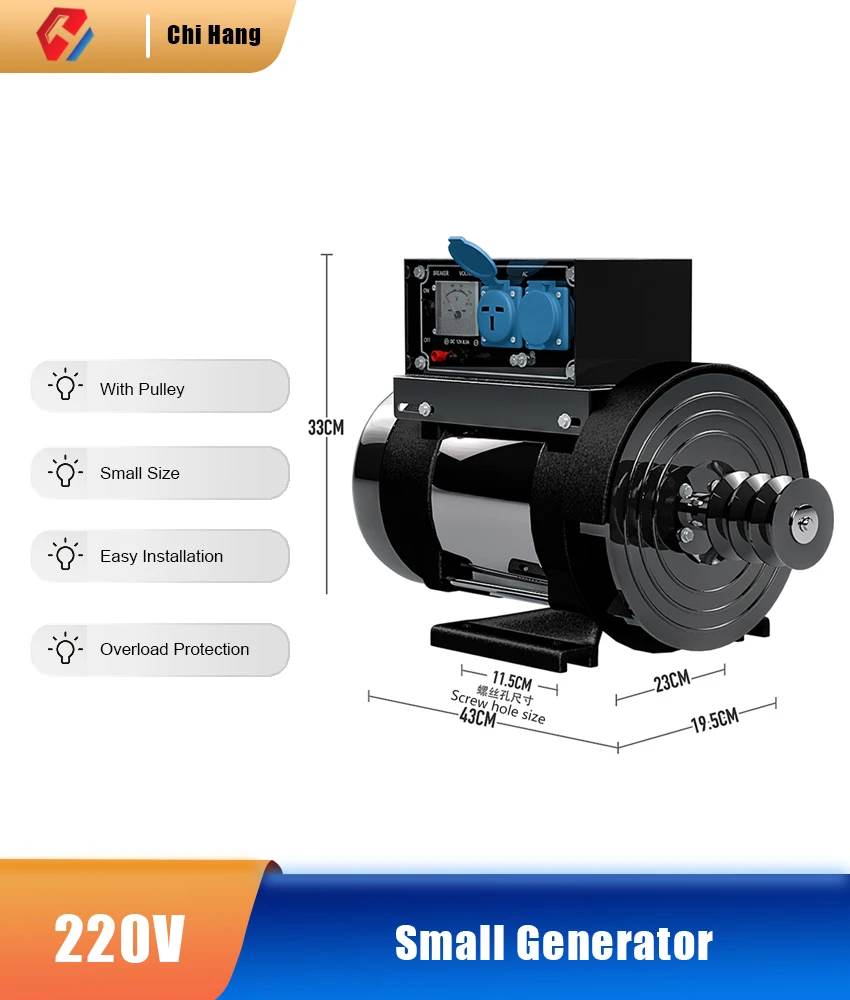 The New Domestic Small Diesel Generator Set 220V/10KW Single-Phase Single-Engine Small Gasoline All-Copper Generator
The New Domestic Small Diesel Generator Set 220V/10KW Single-Phase Single-Engine Small Gasoline All-Copper Generator