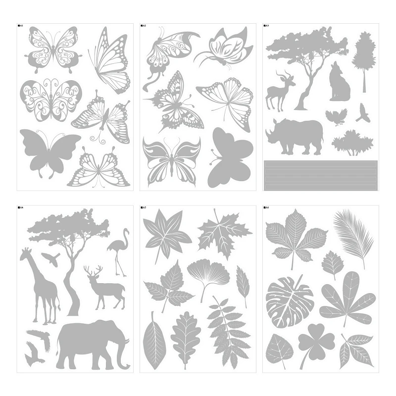 2pcs/Set Alert Bird Window Stickers Leaf Butterfly Anti-collision Window Clings Glue-Free Electrostatic Film Window Glass Decals
2pcs/Set Alert Bird Window Stickers Leaf Butterfly Anti-collision Window Clings Glue-Free Electrostatic Film Window Glass Decals