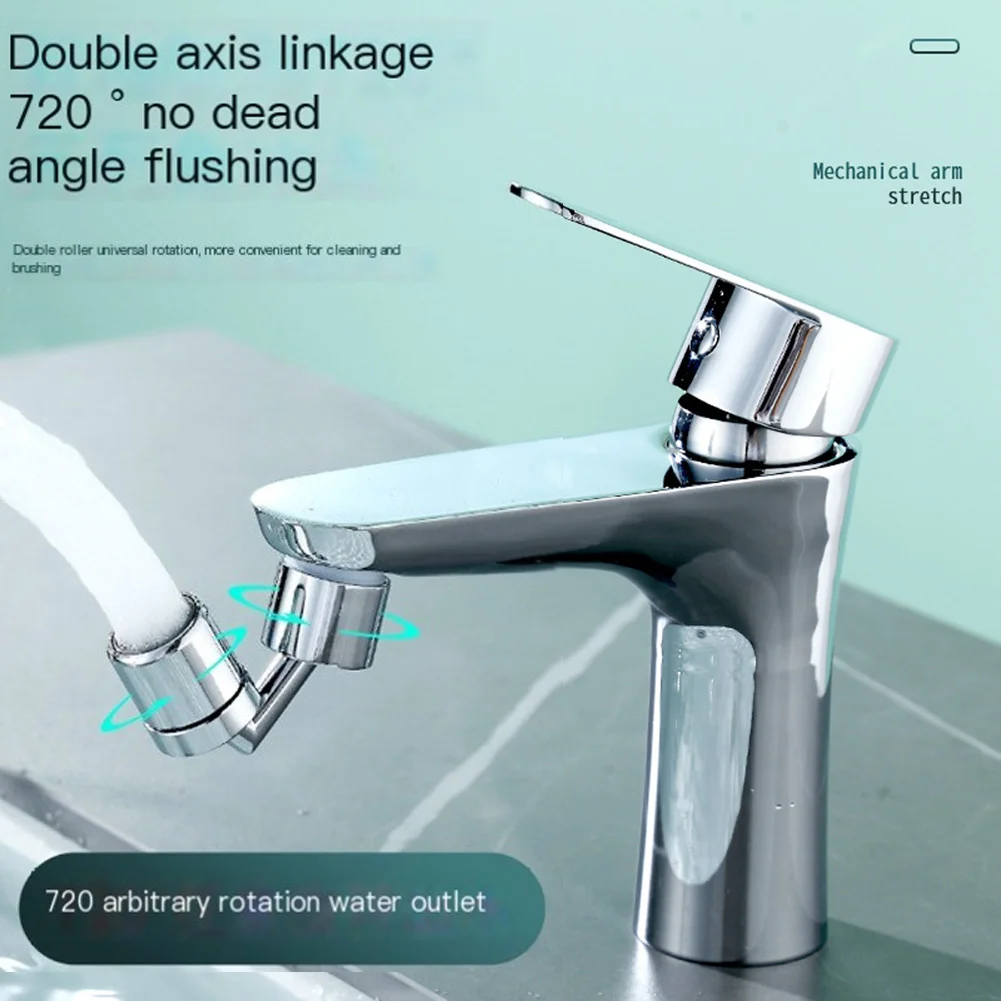 720 Degrees Universal Splash Filter Faucet Spray Head Anti Splash Filter Faucet Movable Kitchen Tap Water Saving Nozzle Sprayer
720 Degrees Universal Splash Filter Faucet Spray Head Anti Splash Filter Faucet Movable Kitchen Tap Water Saving Nozzle Sprayer
