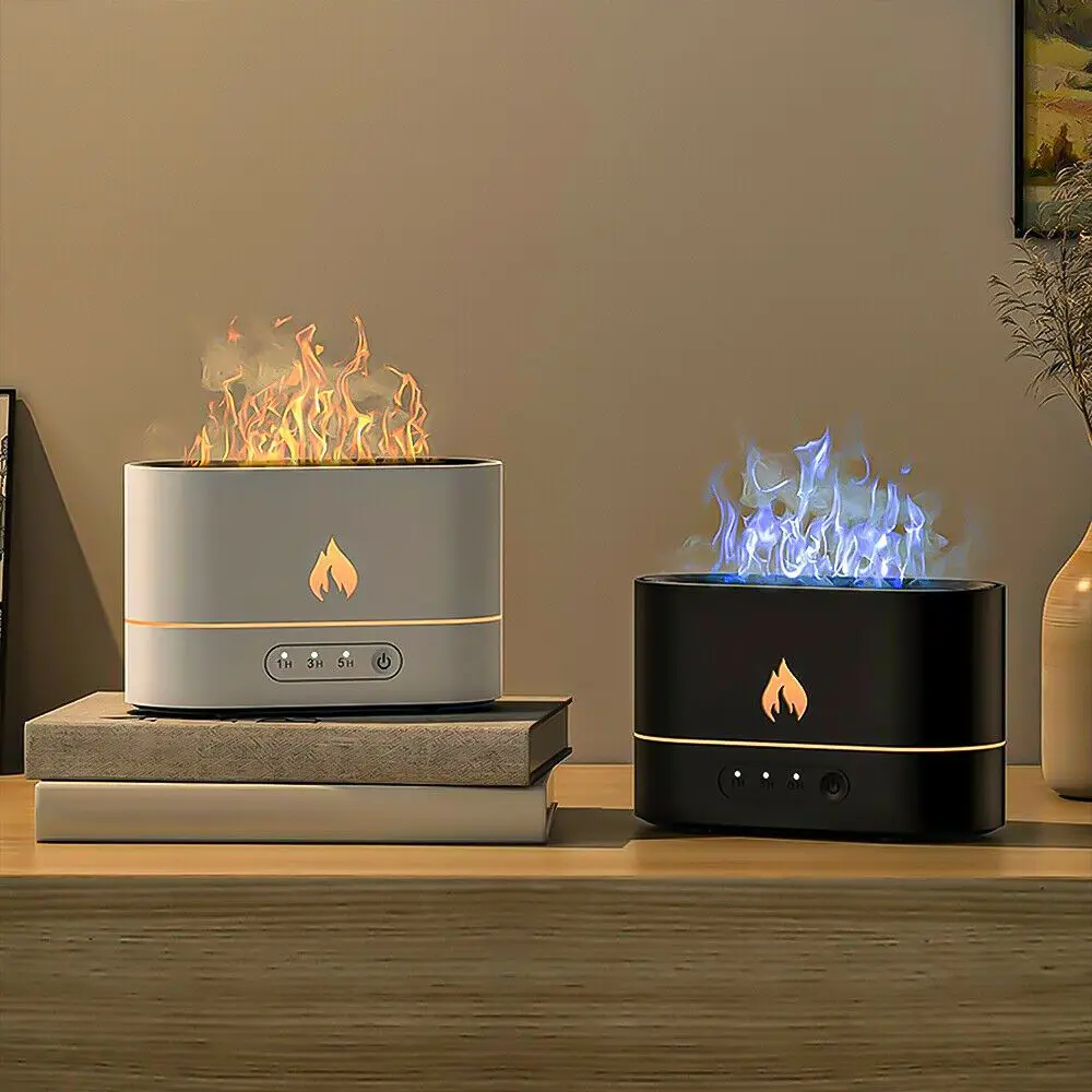 LED Electric Smart Timing Simulation Fire USB Aroma Diffuser Flame Effect Air Humidifier Essential Oil
LED Electric Smart Timing Simulation Fire USB Aroma Diffuser Flame Effect Air Humidifier Essential Oil
