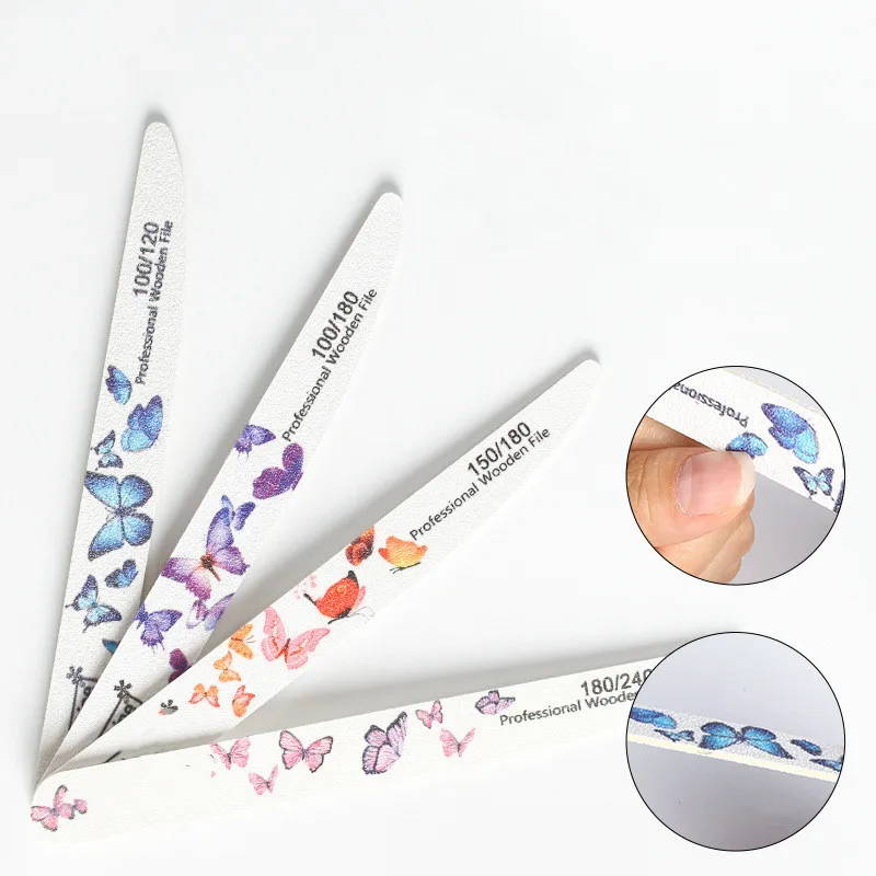 10pcs Flower Printed Nail File 80/100 Manicure Grey Boat Nail Polish File Ultrathin Wood Profession Manicure Buffer Polish Tools
10pcs Flower Printed Nail File 80/100 Manicure Grey Boat Nail Polish File Ultrathin Wood Profession Manicure Buffer Polish Tools