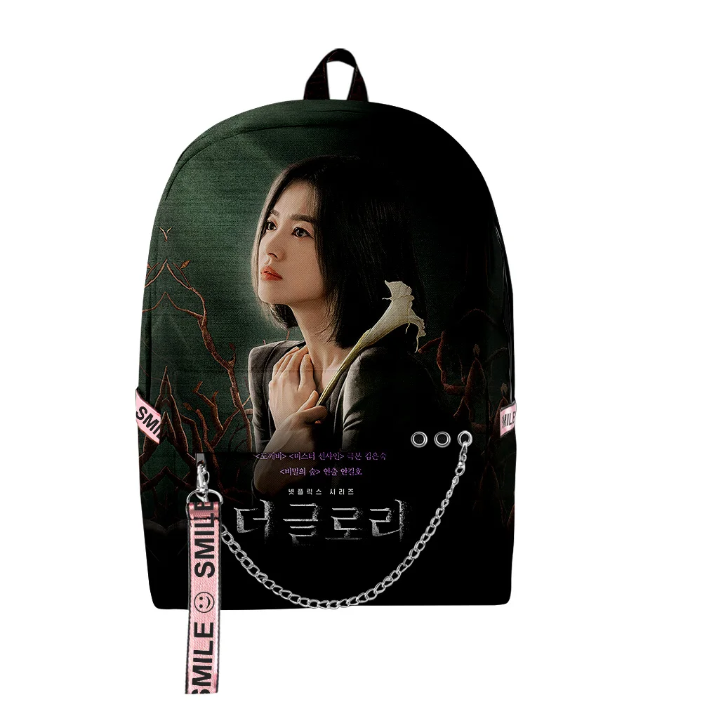 2023 The Glory Kdrama закрывающийся на молнию Рюкзак Повседневная стильная школьная сумка Harajuku Уникальная Дорожная Сумка
2023 The Glory Kdrama закрывающийся на молнию Рюкзак Повседневная стильная школьная сумка Harajuku Уникальная Дорожная Сумка