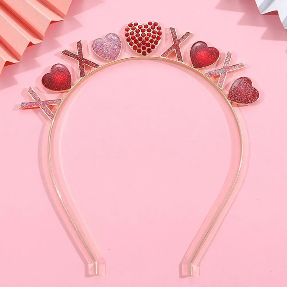 Hair Hoop Valentine's Day Heart Crystal Headband for Girls Love-themed Hair Decoration Alloy Headwear for Happy Valentine's Day
Hair Hoop Valentine's Day Heart Crystal Headband for Girls Love-themed Hair Decoration Alloy Headwear for Happy Valentine's Day