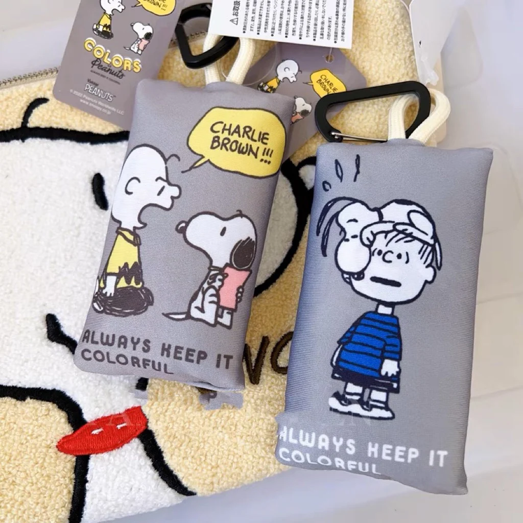 Японская сумка для покупок Snoopy, новая модель 2020, складная Экологически чистая сумка для покупок, сумка большой емкости, портативная