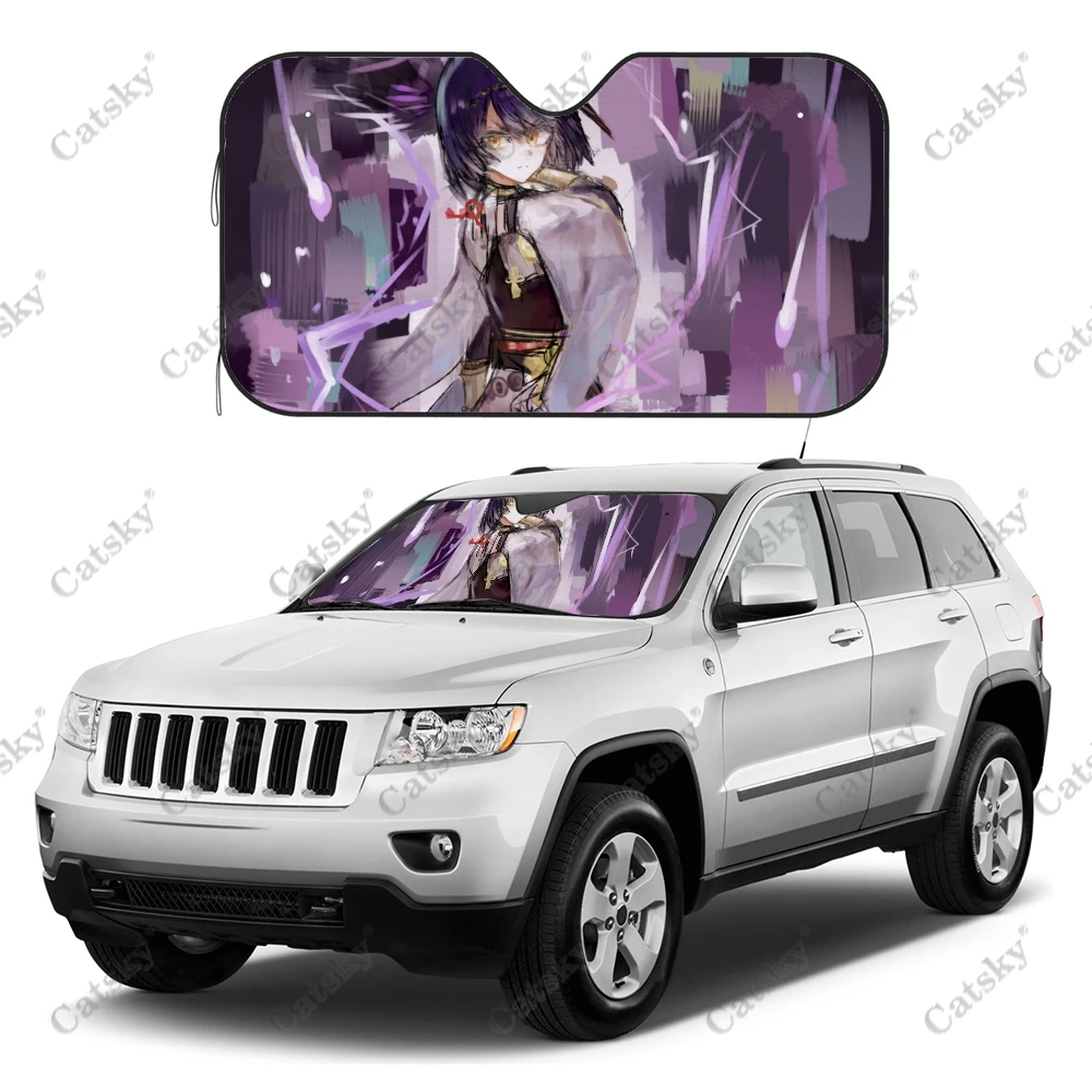 Kujou Sara Genshin Impact Car Sunshade Interior Accessories Folding Sunscreen Anti-UV Pattern Printing Gift Sunshade
Kujou Sara Genshin Impact Car Sunshade Interior Accessories Folding Sunscreen Anti-UV Pattern Printing Gift Sunshade