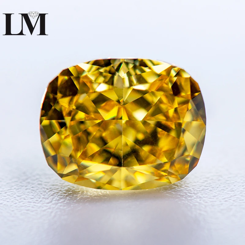Cubic Zirconia Synthetic Gemstone Yellow Color Cushion Shape 4k Crushed Ice Cut Lab CZ Stones for DIY Jewelry Making Materials
Cubic Zirconia Synthetic Gemstone Yellow Color Cushion Shape 4k Crushed Ice Cut Lab CZ Stones for DIY Jewelry Making Materials
