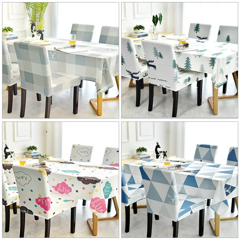 Nordic Ins Fabric Tablecloth Waterproof and Oil-proof Simple Living Room Home Christmas Finished Rectangle Table Cover Manteles
Nordic Ins Fabric Tablecloth Waterproof and Oil-proof Simple Living Room Home Christmas Finished Rectangle Table Cover Manteles