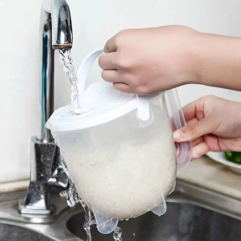 Automatic Quick Rice Washer Beans Cleaning Strainer No Hand Washing Cereals Washing Filter Rice Sieve Basket Kitchen Gadgets
Automatic Quick Rice Washer Beans Cleaning Strainer No Hand Washing Cereals Washing Filter Rice Sieve Basket Kitchen Gadgets