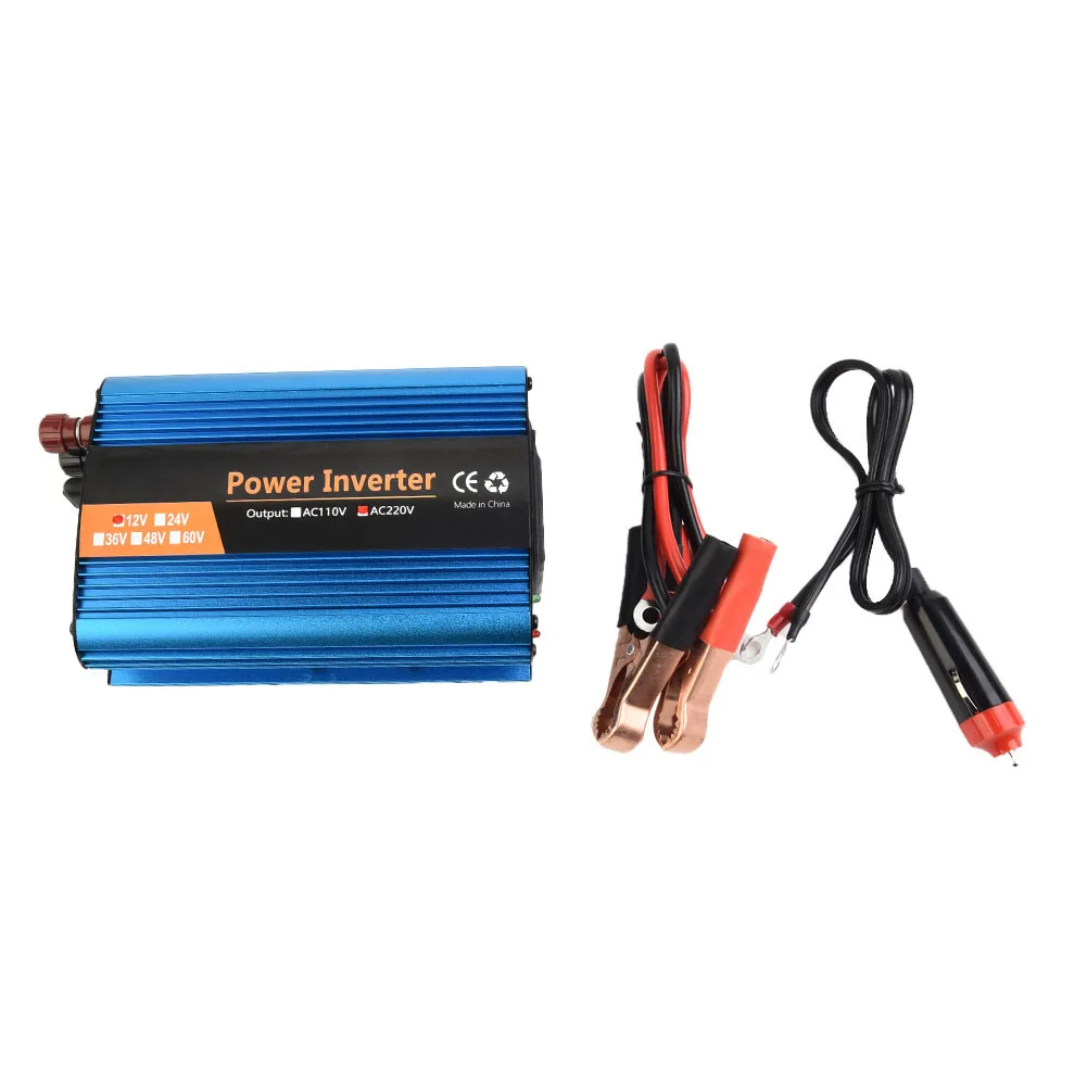 High Power Power Inverter Aluminum Alloy Blue Modified Sine Wave W/Power Cord 12V/24V-220V Accessories High Quality
High Power Power Inverter Aluminum Alloy Blue Modified Sine Wave W/Power Cord 12V/24V-220V Accessories High Quality