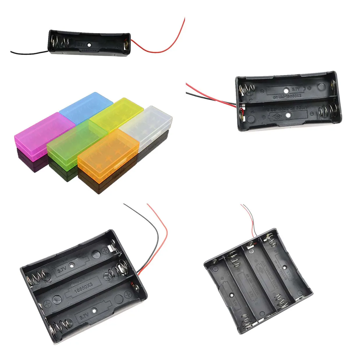 1X 2X 3X 4X 18650 Power Battery Storage Case Holder 3.7V~14.8V Storage Rechargeable Box Multi Purposes DIY 18650 Battery Holder
1X 2X 3X 4X 18650 Power Battery Storage Case Holder 3.7V~14.8V Storage Rechargeable Box Multi Purposes DIY 18650 Battery Holder