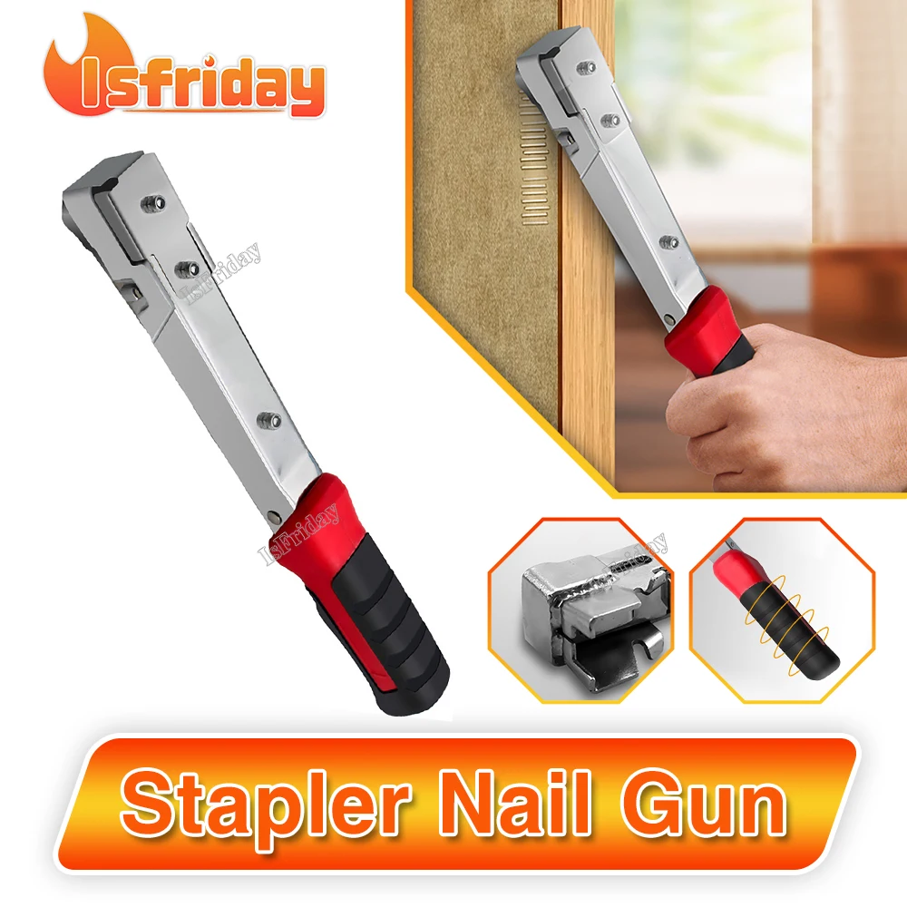 Manual Air Nail Gun Code Nail Shooting Nail Driver Picture Frame Wire Slot God Tool Straight Nail Door Type Woodworking Tool
Manual Air Nail Gun Code Nail Shooting Nail Driver Picture Frame Wire Slot God Tool Straight Nail Door Type Woodworking Tool