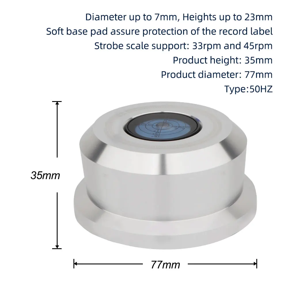 Monosaudio Hi-End RT532S 50HZ Record Weight LP Disc Stabilizer Turntable Vinyl Clamp HiFi Audiophile Grade Vinyl Vibration
Monosaudio Hi-End RT532S 50HZ Record Weight LP Disc Stabilizer Turntable Vinyl Clamp HiFi Audiophile Grade Vinyl Vibration