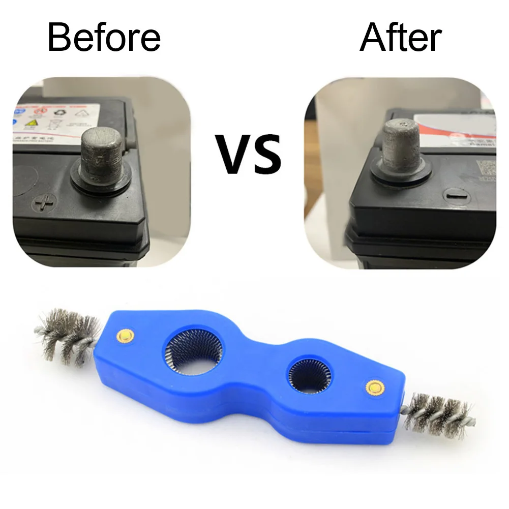 Cleaning Rust Removal Brush Multifunction Steel Wire Auto Truck Anti Corrosion Cable Portable Post Terminal Battery Dirt Brush
Cleaning Rust Removal Brush Multifunction Steel Wire Auto Truck Anti Corrosion Cable Portable Post Terminal Battery Dirt Brush