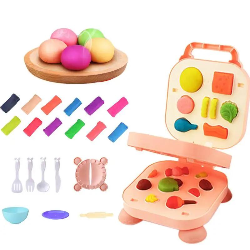 Colored Clay 3 Layers Clay For Kids Burger Shape Safe Play Clay Creative Kids Toys Rainbow Pretend Chef Toy For Girls Boys
Colored Clay 3 Layers Clay For Kids Burger Shape Safe Play Clay Creative Kids Toys Rainbow Pretend Chef Toy For Girls Boys