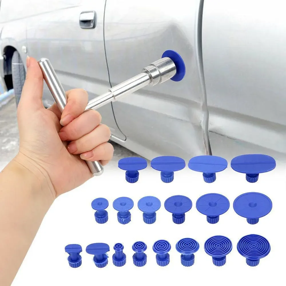 

Car Dent Lifter Puller M10 Slide Hammer Dent Puller Repair Tools Pulling Tab Adapter Paintless Dent Repair Adapter and Glue Tabs