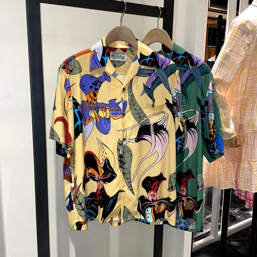 Men Women 1:1 High Quality Floral Print WACKO MARIA Hawaii Shirt Top Tees 2022ss WACKO MARIA Shirt
Men Women 1:1 High Quality Floral Print WACKO MARIA Hawaii Shirt Top Tees 2022ss WACKO MARIA Shirt