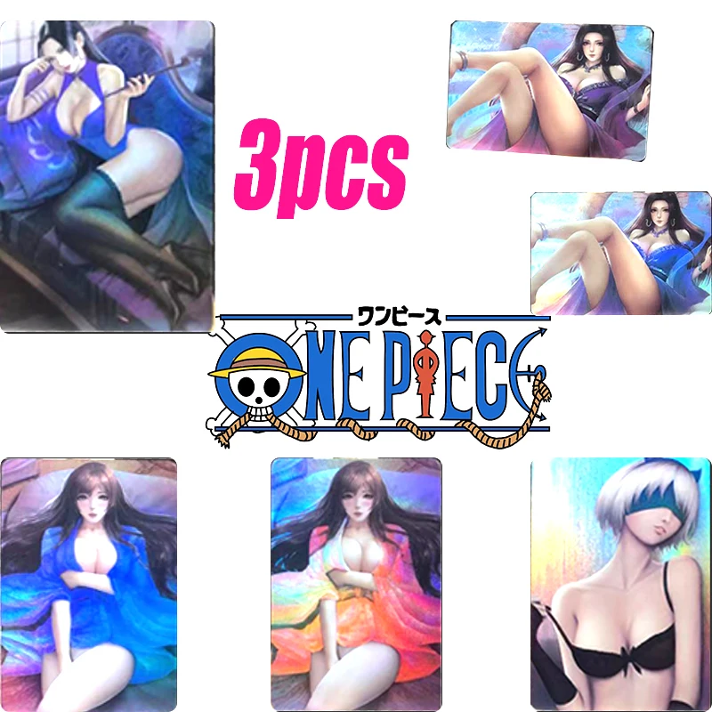 3Pcs/set One Piece Boa Hancock Ichinose Chizuru 2B Diy Homemade Flash Card Toys Christmas Birthday Gift Game Collection Card
3Pcs/set One Piece Boa Hancock Ichinose Chizuru 2B Diy Homemade Flash Card Toys Christmas Birthday Gift Game Collection Card