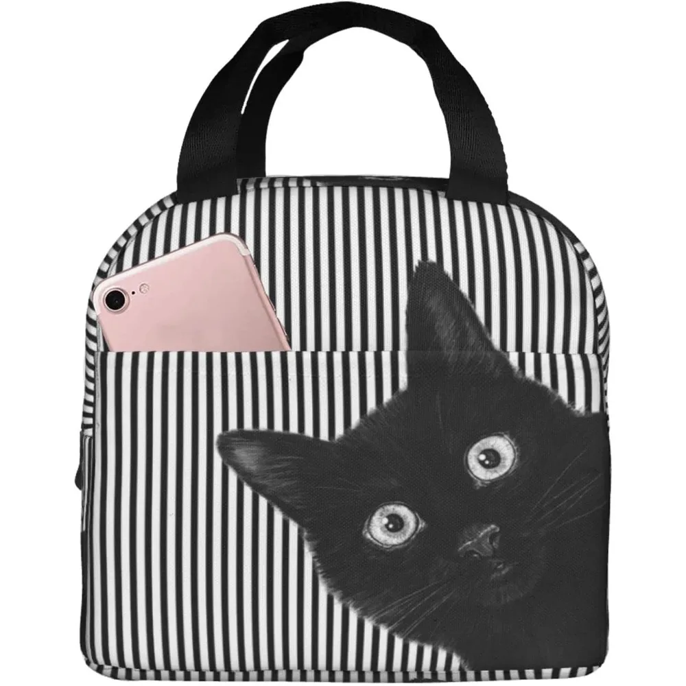 Cartoon Cats Lunch Bag Colorful Animal Portable Insulated Lunchbox Reusable Cooler Tote Bag for School Office Work Picnic Beach
Cartoon Cats Lunch Bag Colorful Animal Portable Insulated Lunchbox Reusable Cooler Tote Bag for School Office Work Picnic Beach