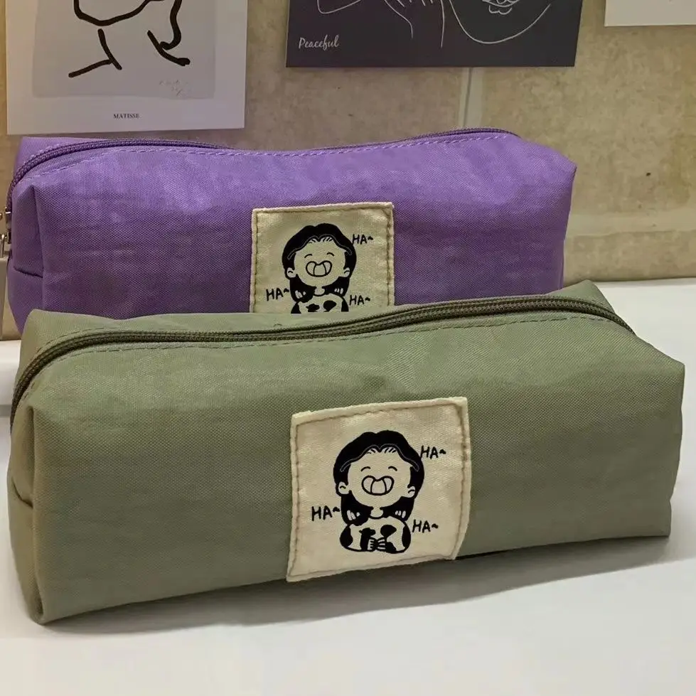 Korean Pencil Case Cute Large-Capacity Pencil Case Student Stationery Box Pencil Bag School Supplies Printed Stationery
Korean Pencil Case Cute Large-Capacity Pencil Case Student Stationery Box Pencil Bag School Supplies Printed Stationery