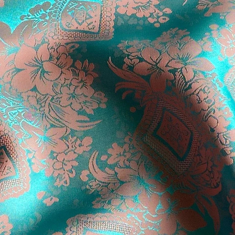 4 Colors Available!114CM Wide 23MM Jacquard Silk Viscose Satin Fabric for Summer one-piece dress Shirt Clothes X033
4 Colors Available!114CM Wide 23MM Jacquard Silk Viscose Satin Fabric for Summer one-piece dress Shirt Clothes X033
