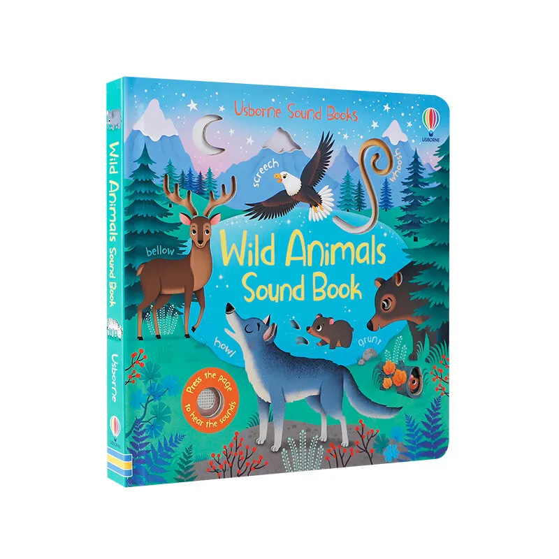Milumilu Wild Animals Sound Book Original English Books Usborne Sounding Mechanism
Milumilu Wild Animals Sound Book Original English Books Usborne Sounding Mechanism