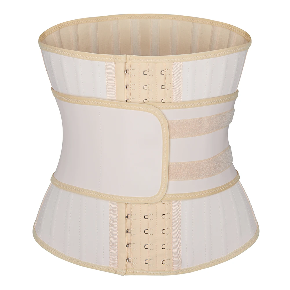25 Steel Bones Latex Waist Trainer 3 Hooks Adjustable Belt Corset Slimming Shaper Fajas Corselet
25 Steel Bones Latex Waist Trainer 3 Hooks Adjustable Belt Corset Slimming Shaper Fajas Corselet