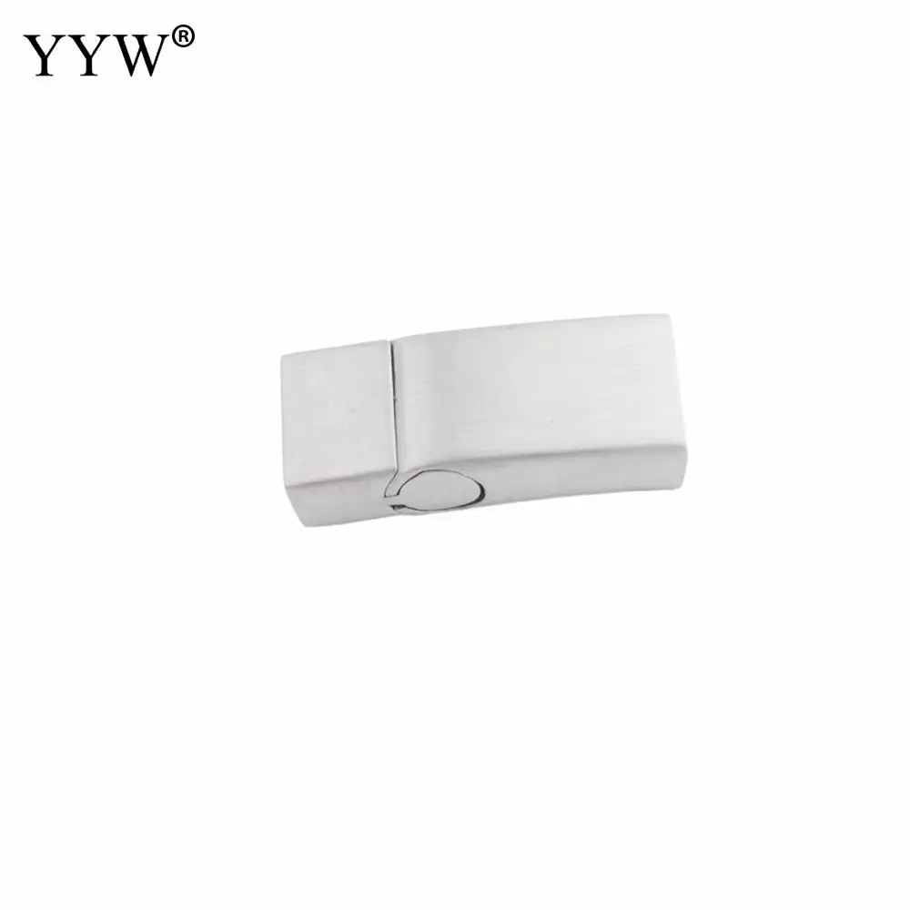 5pcs Stainless Steel Magnetic Clasps 30x8mm Hole:Approx 6mm Connector Buckle For DIY Leather Bracelets Rope Jewelry Making
5pcs Stainless Steel Magnetic Clasps 30x8mm Hole:Approx 6mm Connector Buckle For DIY Leather Bracelets Rope Jewelry Making