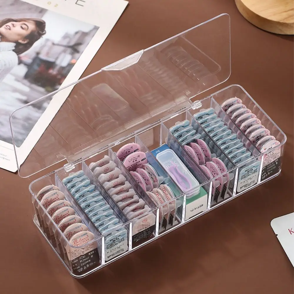 Large-capacity Contacts Storage Box New with Cover Transparent Storage Box PS Multipurpose Disposable Contact Lenses Boxes
Large-capacity Contacts Storage Box New with Cover Transparent Storage Box PS Multipurpose Disposable Contact Lenses Boxes