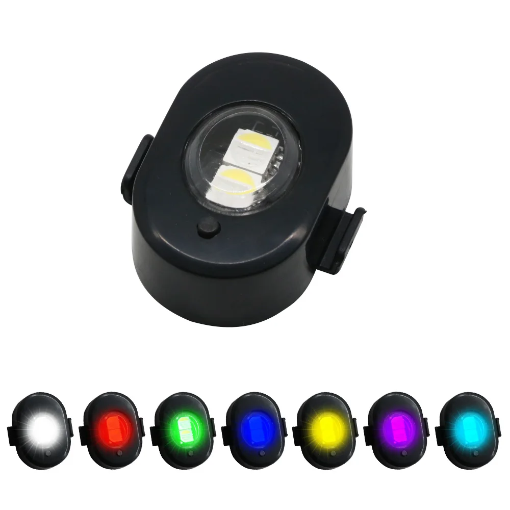 LED Flash Position Wireless Light Strobe Light 7 Colors Anti-collision Warning Light For RC Airplane FPV Drone Car Accessoy
LED Flash Position Wireless Light Strobe Light 7 Colors Anti-collision Warning Light For RC Airplane FPV Drone Car Accessoy