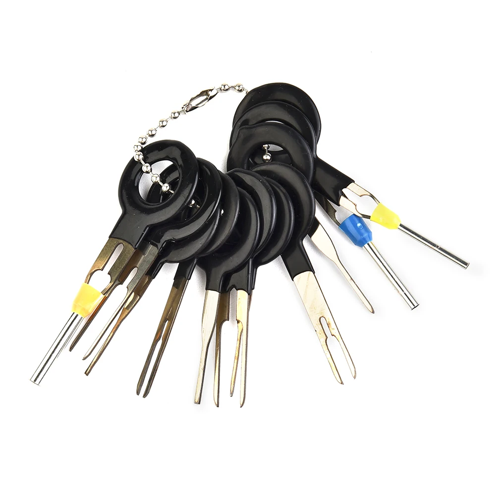 11pcs/set auto car Wire Terminal Removal Tool Set Aluminum Crimp Connector Extractor Release Key Pin Kit Accessories
11pcs/set auto car Wire Terminal Removal Tool Set Aluminum Crimp Connector Extractor Release Key Pin Kit Accessories