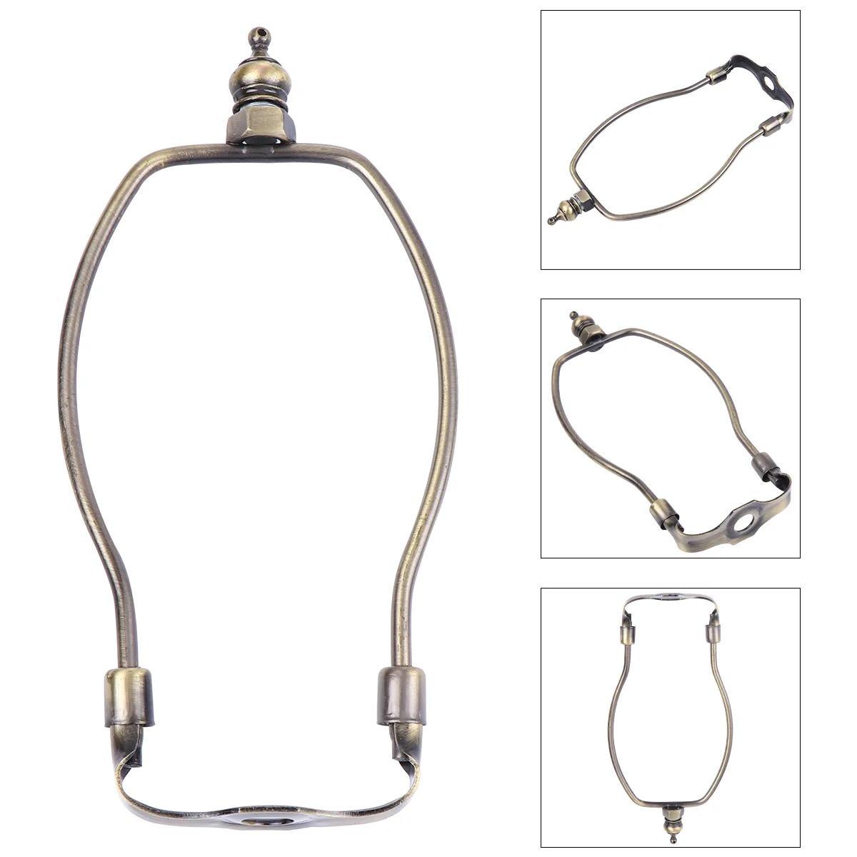 Lamp Harp Holder Horn Lamp Bracket Horn Lamp Frame Horn Light Bracket Iron Lamp Bracket (6/7/8 Inch, Bronze)
Lamp Harp Holder Horn Lamp Bracket Horn Lamp Frame Horn Light Bracket Iron Lamp Bracket (6/7/8 Inch, Bronze)