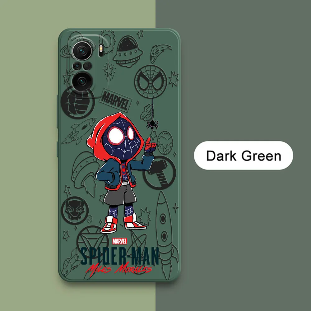Case For Xiaomi Poco X7 F7 M7 X4 X5 F6 M6 Pro X3 Mi 11 Lite 10T 11T 12T 13T 14T Pro 15 Ultra Phone Cover Spiderman Miles Morales Case For Xiaomi Poco X7 F7 M7 X4 X5 F6 M6 Pro X3 Mi 11 Lite 10T 11T 12T 13T 14T Pro 15 Ultra Phone Cover Spiderman Miles Morales