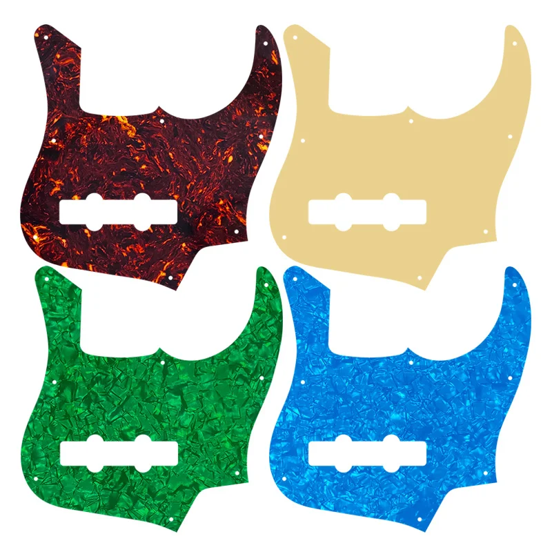 5pcs Custom Pickguard - For MIJ ASH Jazz Bass 22 Fret 8 Holes Jazz Bass Guitar Pickguard Scratch Plate Multicolor Selection 
5pcs Custom Pickguard - For MIJ ASH Jazz Bass 22 Fret 8 Holes Jazz Bass Guitar Pickguard Scratch Plate Multicolor Selection
