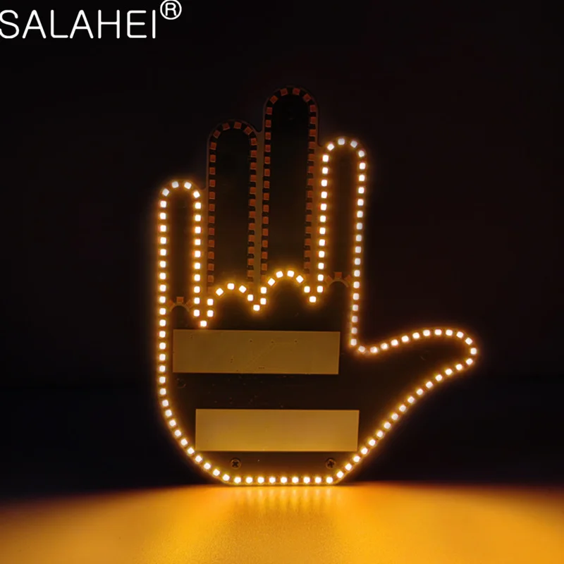 Funny Car Middle Finger Light with Remote Road Car LED Hand Gesture Sign Light Funny Warning Light with Remote for Rear Window
Funny Car Middle Finger Light with Remote Road Car LED Hand Gesture Sign Light Funny Warning Light with Remote for Rear Window