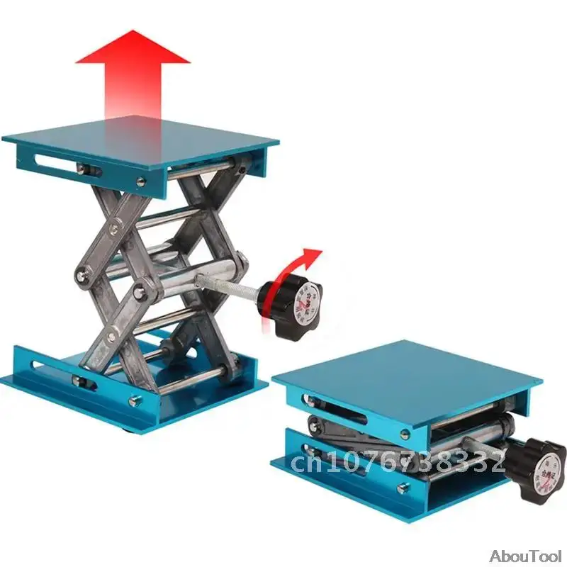 Lab Plate Jack Scissor Stand Platform 100x100mm Lift Table Router Workbench Table Woodworking Lift Laboratory Carpentry Tools
Lab Plate Jack Scissor Stand Platform 100x100mm Lift Table Router Workbench Table Woodworking Lift Laboratory Carpentry Tools