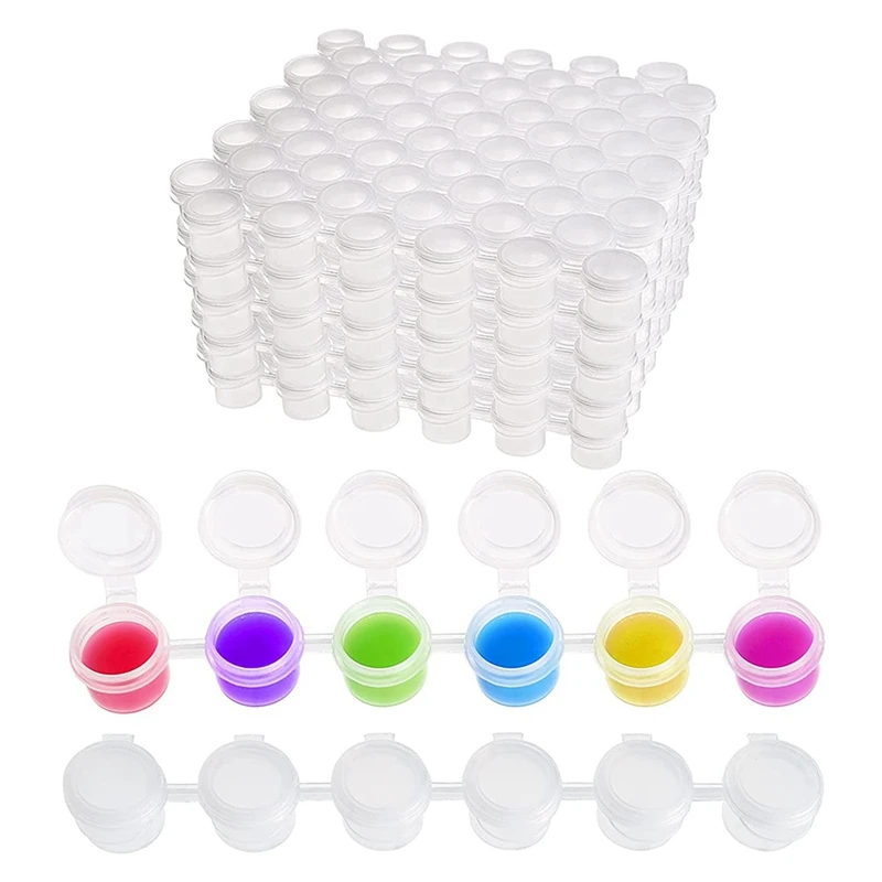 150 Strips Paint Pots Strips,900 Pots 2Ml/0.07 Oz Empty Paint Cup Pots With Lids, For Classrooms Paintings Art Festivals
150 Strips Paint Pots Strips,900 Pots 2Ml/0.07 Oz Empty Paint Cup Pots With Lids, For Classrooms Paintings Art Festivals