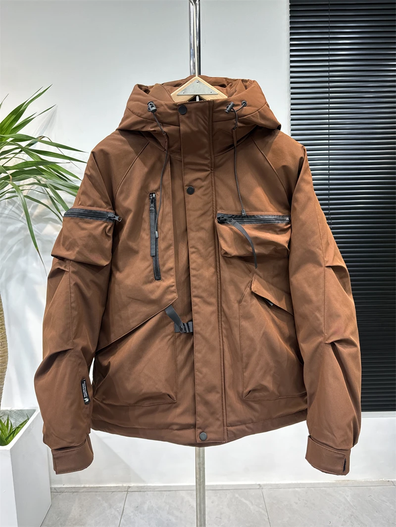 Multi Pocket Work Down Jacket for Men's Winter New Duck Down Assault Jacket with Thickened Warmth and Windproof Jacket Mens Coat
Multi Pocket Work Down Jacket for Men's Winter New Duck Down Assault Jacket with Thickened Warmth and Windproof Jacket Mens Coat