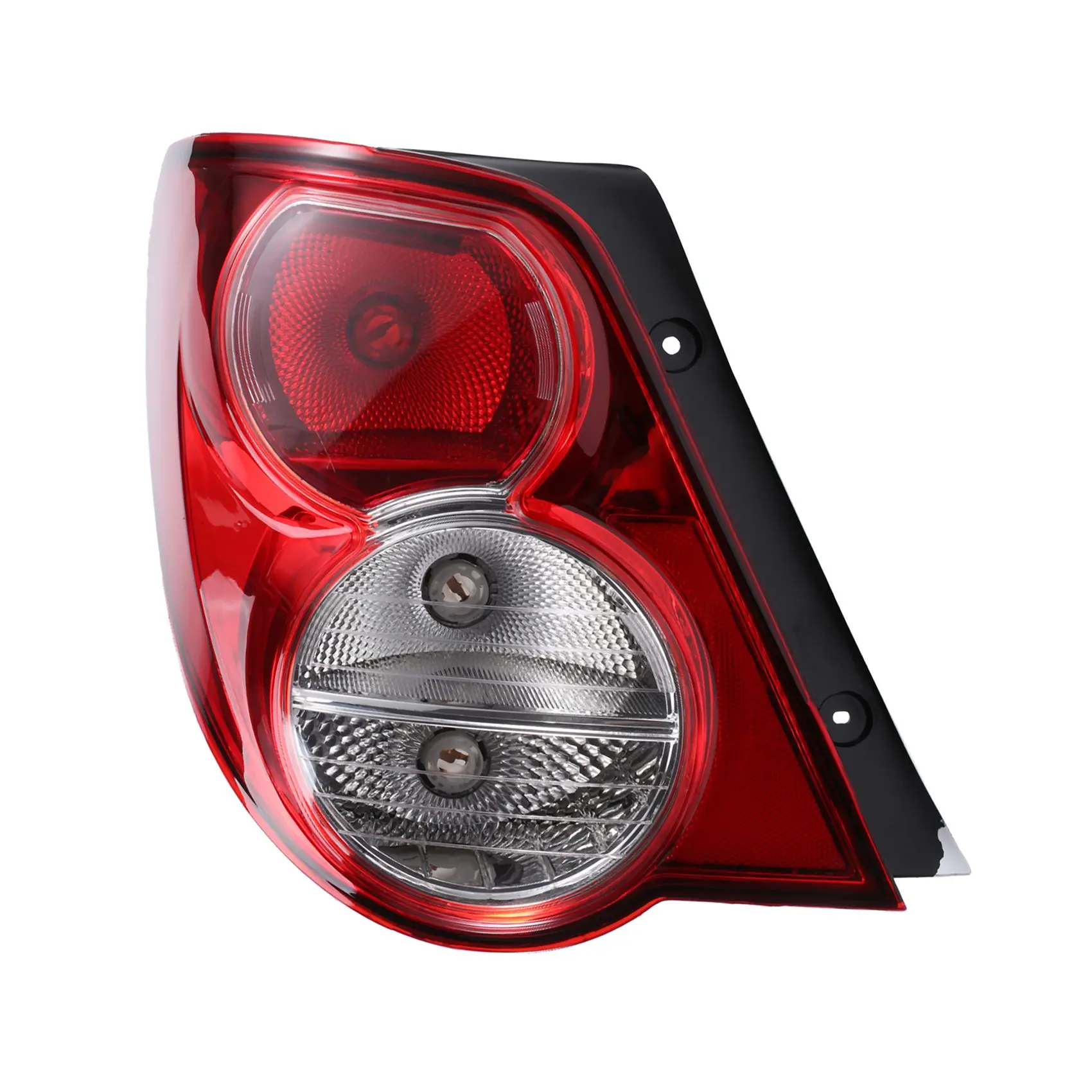 Car Left Rear Bumper Tail Lamp Driving Stop Brake Light for Chevrolet Chevy Sonic 4D Aveo 4D 2011-2013 96830973
Car Left Rear Bumper Tail Lamp Driving Stop Brake Light for Chevrolet Chevy Sonic 4D Aveo 4D 2011-2013 96830973