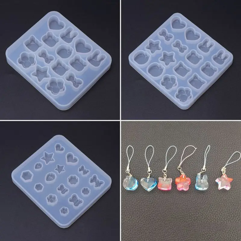 DIY Silicone Mold Jewelry Making Star for Apple Heart Pendant Epoxy Resin Mould
DIY Silicone Mold Jewelry Making Star for Apple Heart Pendant Epoxy Resin Mould