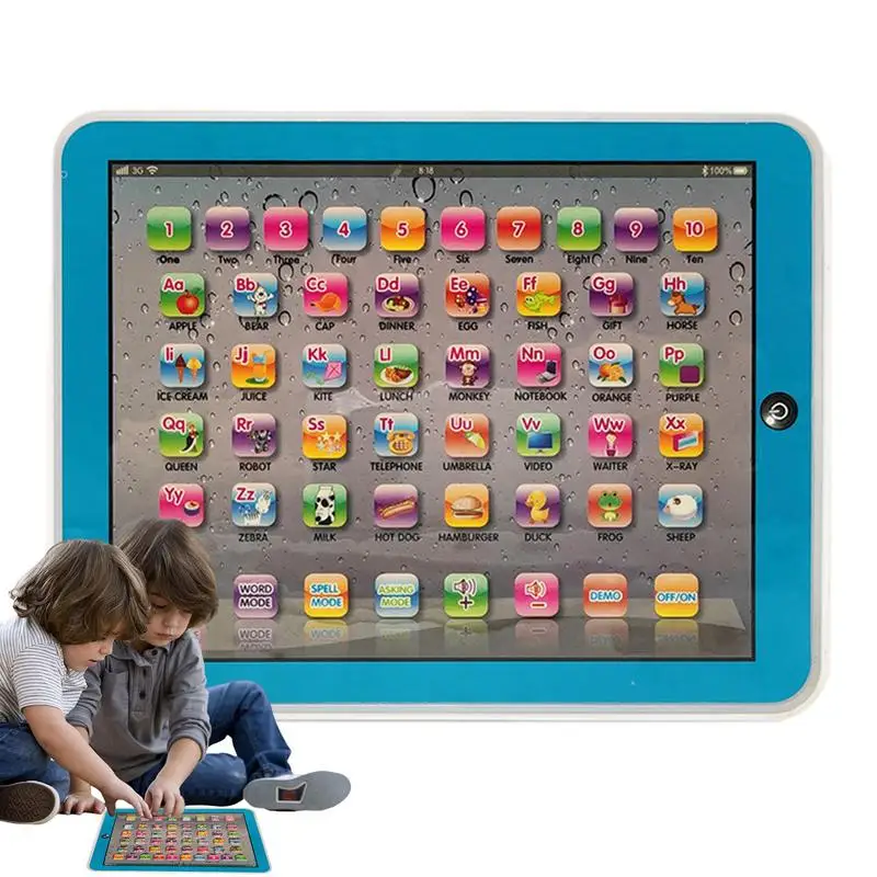 

Toddler Tablet Interactive Toddler Toys With Words Spelling Alphabets Music Early Development Interactive Electronic Toy Toys