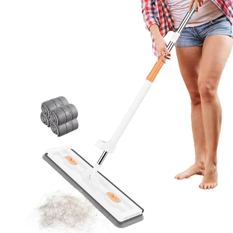 Microfiber Flat Mop Hand Free Squeeze Cleaning Floor Mop With Washable Mop Pads Lazy Mop Household Cleaner Tools
Microfiber Flat Mop Hand Free Squeeze Cleaning Floor Mop With Washable Mop Pads Lazy Mop Household Cleaner Tools