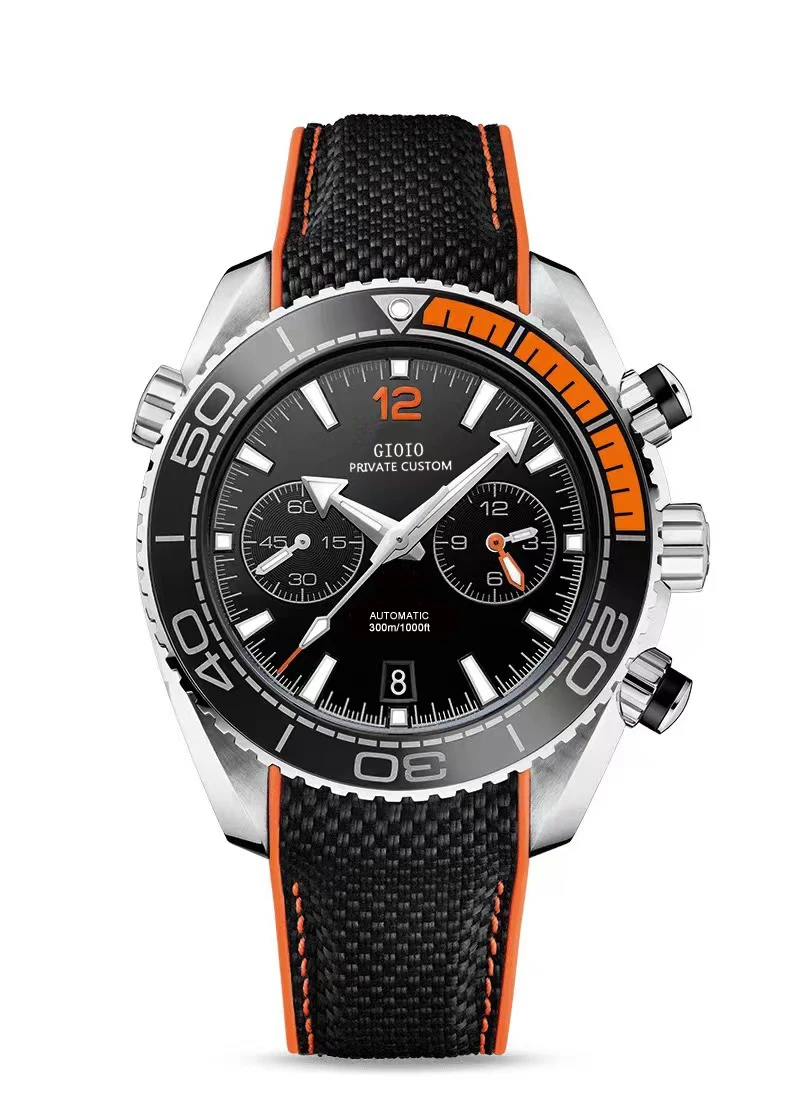 Luxury Mens Quartz Chronograph Watch Black Ceramic Rose Gold Canvas Rubber Stainless Steel Luminous Sapphire
Luxury Mens Quartz Chronograph Watch Black Ceramic Rose Gold Canvas Rubber Stainless Steel Luminous Sapphire