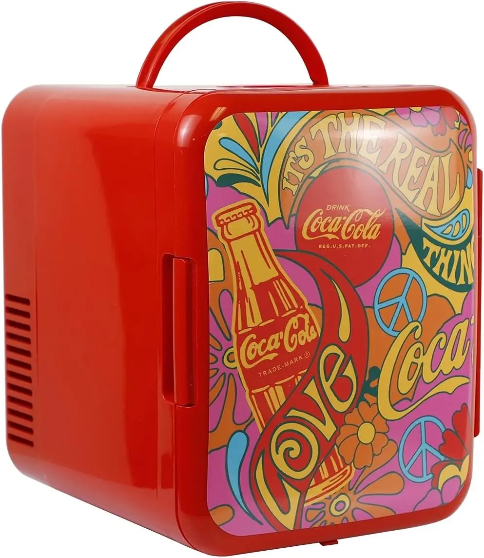 Peace 1971 Series 6 Can Thermoelectric Mini Fridge Cooler/Warmer, 4 L/4.2 Quarts Capacity, 12V DC/110V AC for , dorm, car, beve
Peace 1971 Series 6 Can Thermoelectric Mini Fridge Cooler/Warmer, 4 L/4.2 Quarts Capacity, 12V DC/110V AC for , dorm, car, beve