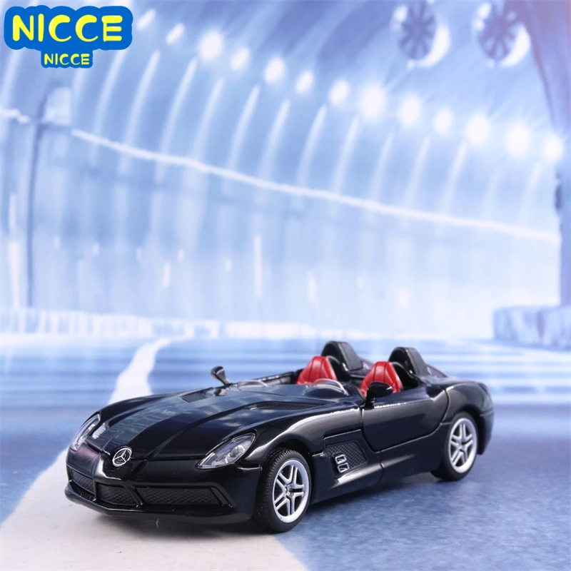 Nicce 1:32 Mercedes Benz SLR спортивный автомобиль, модель автомобиля из металлического сплава, со звуком, фотография, коллекция, детская игрушка, подарок A86
Nicce 1:32 Mercedes Benz SLR спортивный автомобиль, модель автомобиля из металлического сплава, со звуком, фотография, коллекция, детская игрушка, подарок A86