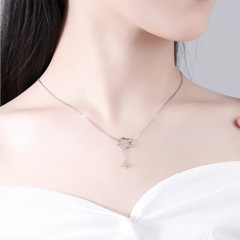 S925 Sterling Silver 2024 Romantic Nebula Necklace Fashionable Animal Luxury Pendant High Grade Girl Collar Chain Jewelry Gift
S925 Sterling Silver 2024 Romantic Nebula Necklace Fashionable Animal Luxury Pendant High Grade Girl Collar Chain Jewelry Gift
