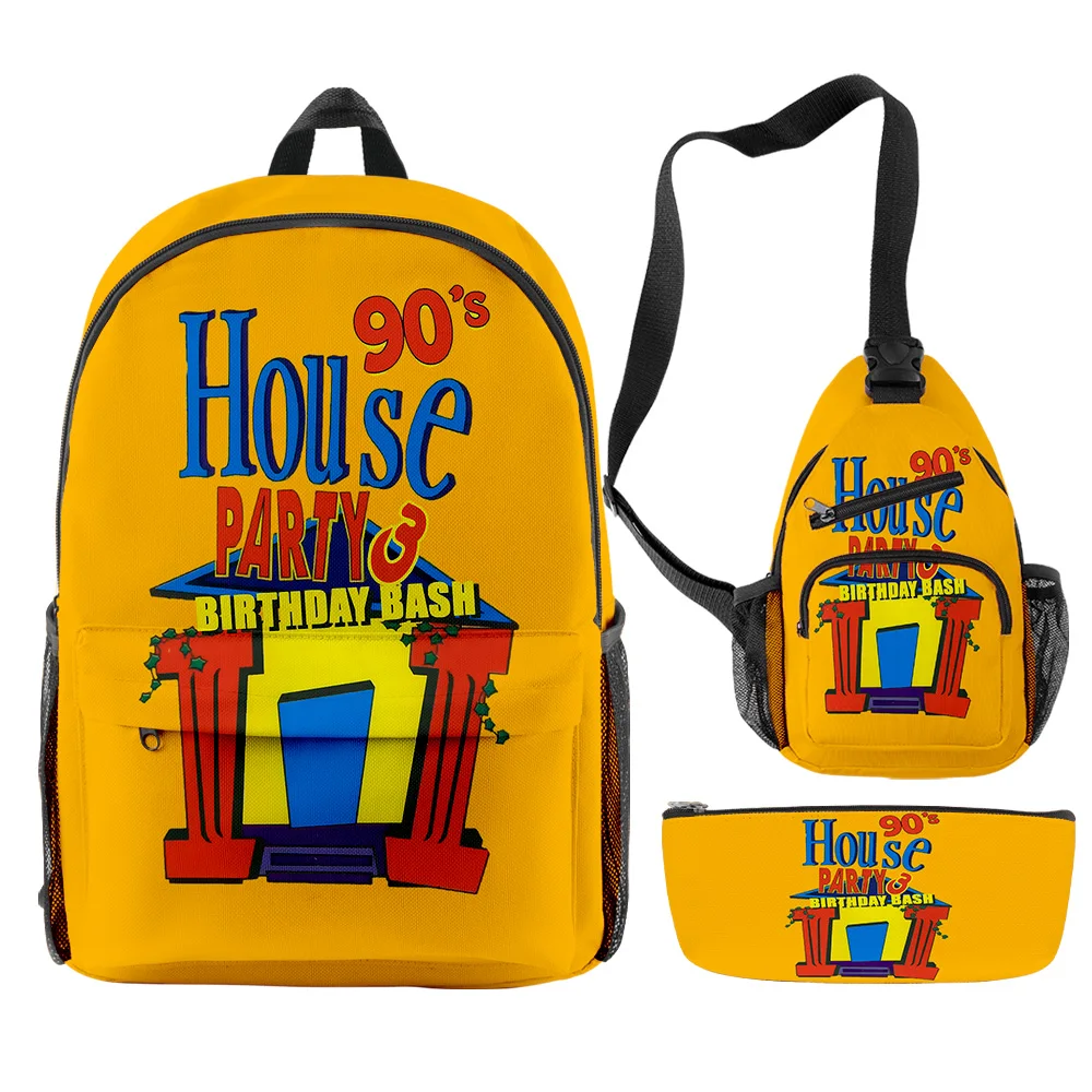 Popular Fashion Funny House Party 3 3D Print 3pcs/Set pupil School Bags Trendy Travel Laptop Backpack Chest Bag Pencil Case
Popular Fashion Funny House Party 3 3D Print 3pcs/Set pupil School Bags Trendy Travel Laptop Backpack Chest Bag Pencil Case