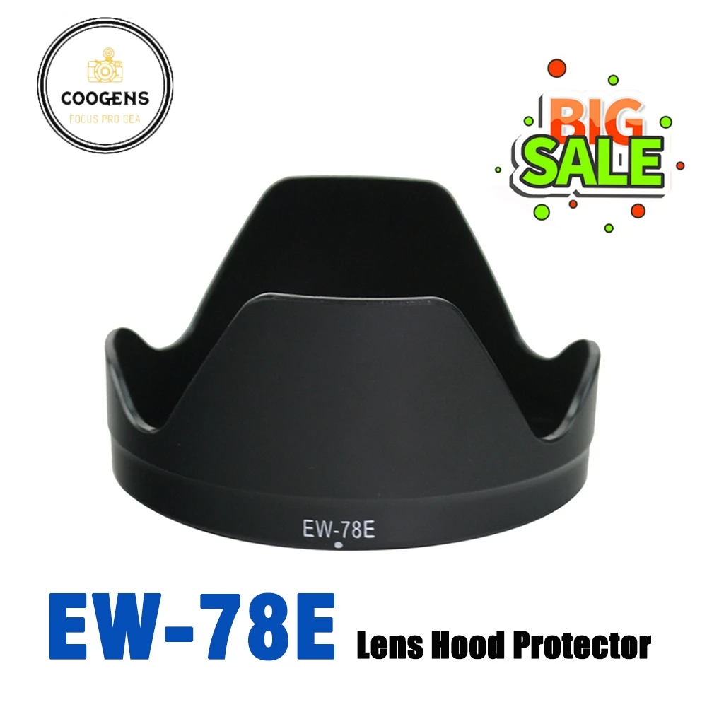 

EW-78E EW78E Flower Petal Lens Hood Protector for Canon EOS EF-S 15-85 mm f/3.5-5.6 IS USM / 15-85mm F3.5-5.6 IS USM Accessories