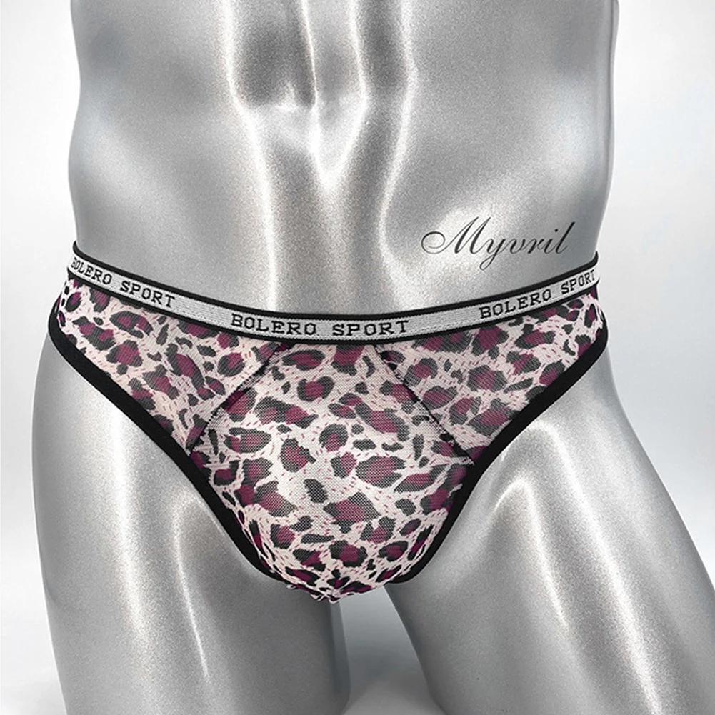 Mens Sexy Underwear T Back Thongs Leopard Print G-String Briefs Mesh Breathable Panties Low Waist U Convex Pouch Knickers
Mens Sexy Underwear T Back Thongs Leopard Print G-String Briefs Mesh Breathable Panties Low Waist U Convex Pouch Knickers