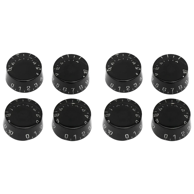 8Pcs Electric Guitar Top Hat Knobs Speed Volume Tone Control Knobs Compatible For Les Paul LP Style Guitar
8Pcs Electric Guitar Top Hat Knobs Speed Volume Tone Control Knobs Compatible For Les Paul LP Style Guitar