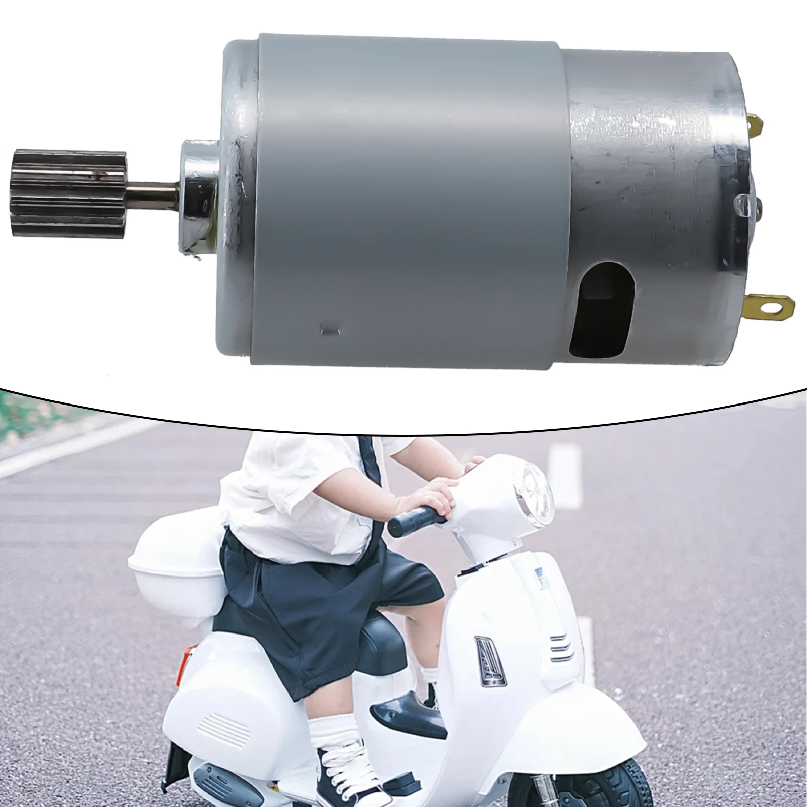 Children's Electric Car Motor RS550 RS390 RS380 12V 6V RS555 24V 10 Teeth 24V Engine For Kid's Electric Vehicle Tool Accessories
Children's Electric Car Motor RS550 RS390 RS380 12V 6V RS555 24V 10 Teeth 24V Engine For Kid's Electric Vehicle Tool Accessories